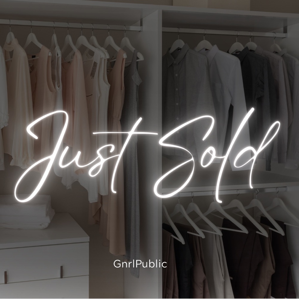 All items after me have been sold!